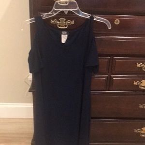 Cold shoulder summer dress